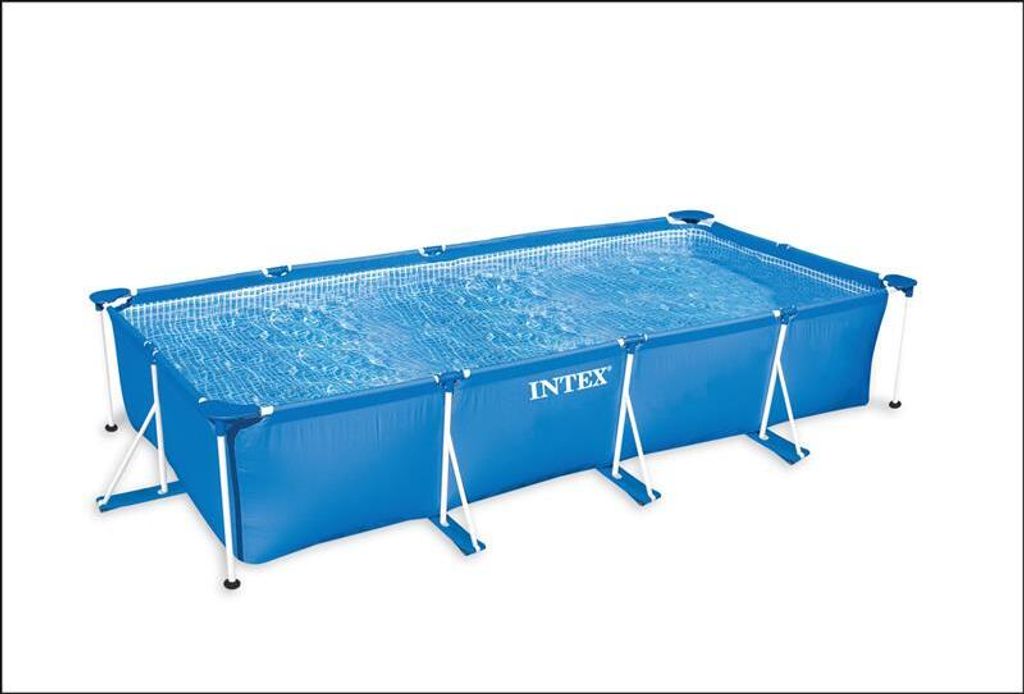 Basen ogrodowy stelażowy 220 x 150 x 60 cm INTEX 28270 Zdjęcie produktu 