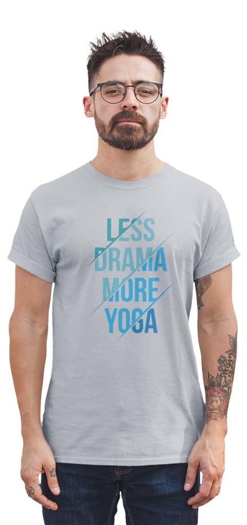 D&B Uni Polo ST00190 Yoga Grau-Größe 4XL