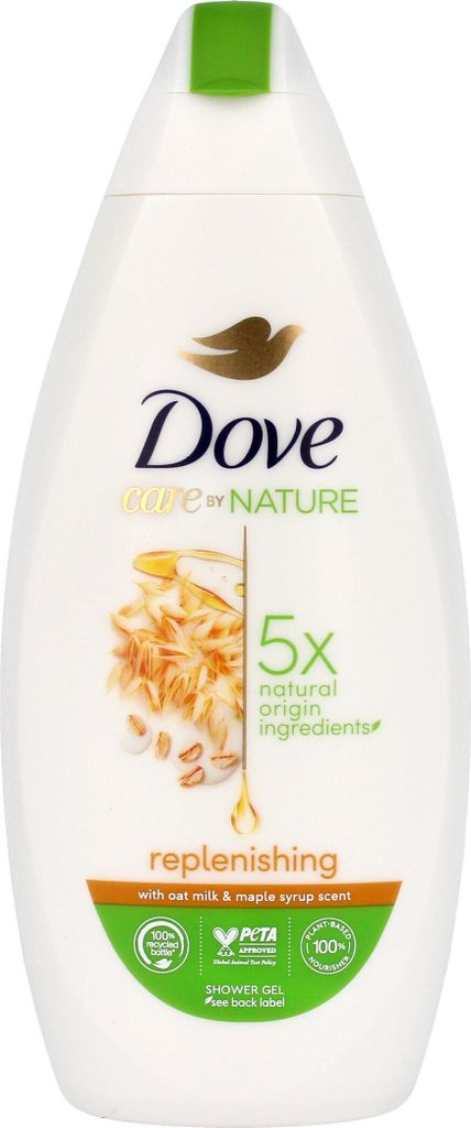 Dove Care By Nature Invigorating Shower Gel 225ml with Avocado Oil and Calendula Extract