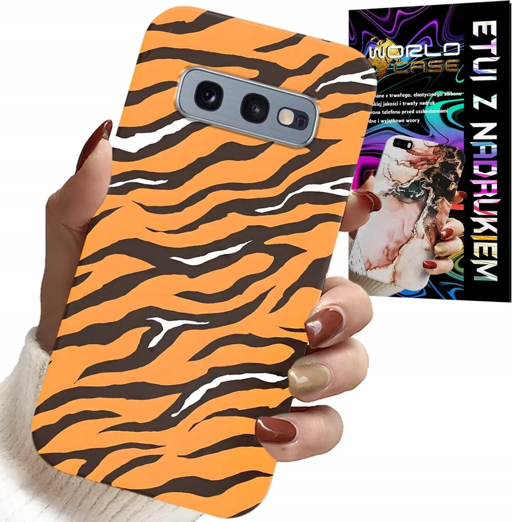 Cover Tigre Samsung S10E con Pellicola | Stile Wild & Chic Online