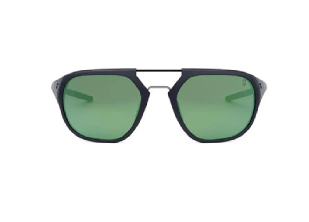 Éliminez l'éblouissement avec les lunettes Tag Heuer TH40002U bleues et vertes