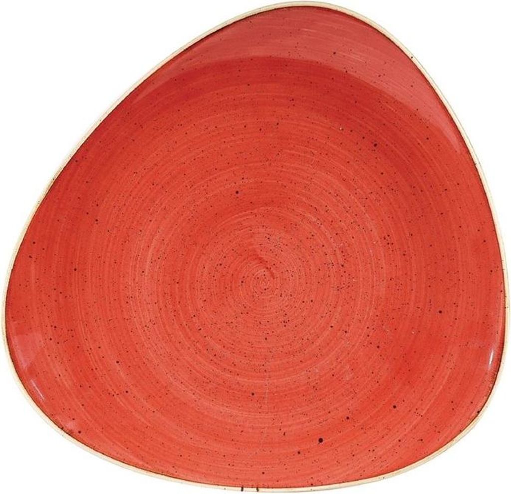 Churchill Stonecast Dreieckige Platten, Beerenrot, 265 mm (12 Stück)