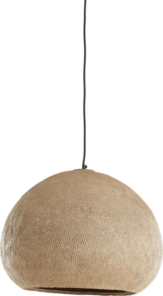 Light & Living - hängeleuchte - Celmiros - natürlich - papier - E27 - 2990327