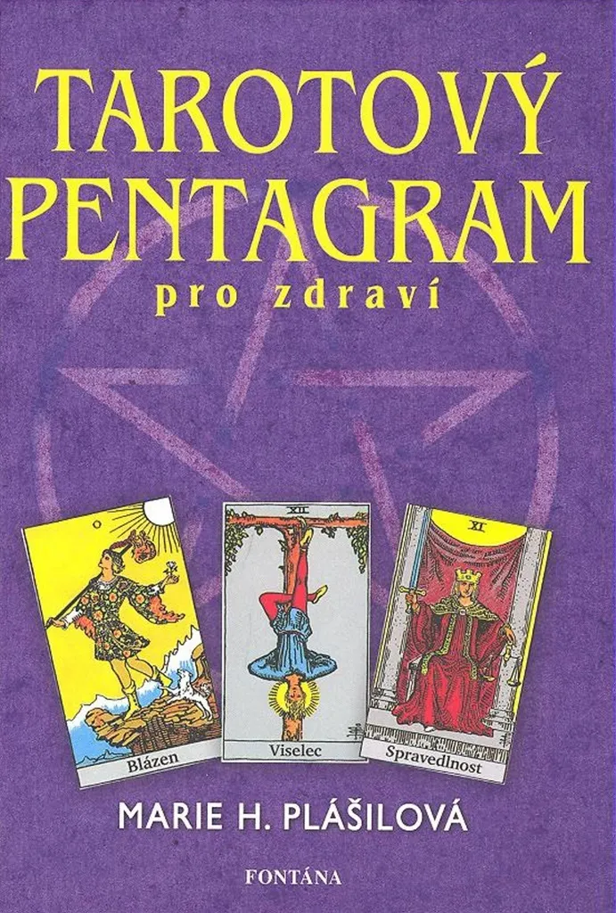 Tarotový Pentagram Illustré - Cartes de Tarot aux Détails Fins