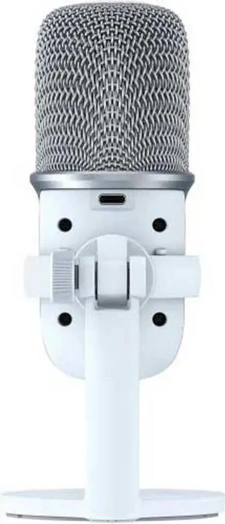 Microphone USB sans Bruit de Fond HyperX SoloCast Blanc PC Mac - 5