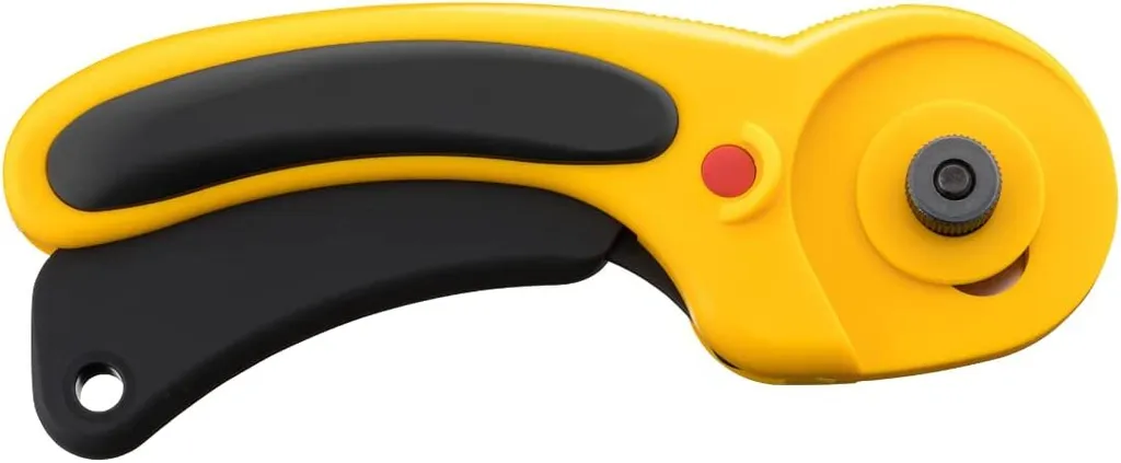 Cutter circulaire OLFA Deluxe pour découpe textile et patchwork pro - 12