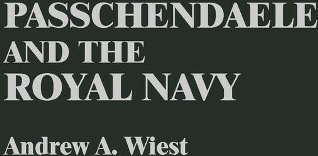 Passchendaele and the Royal Navy