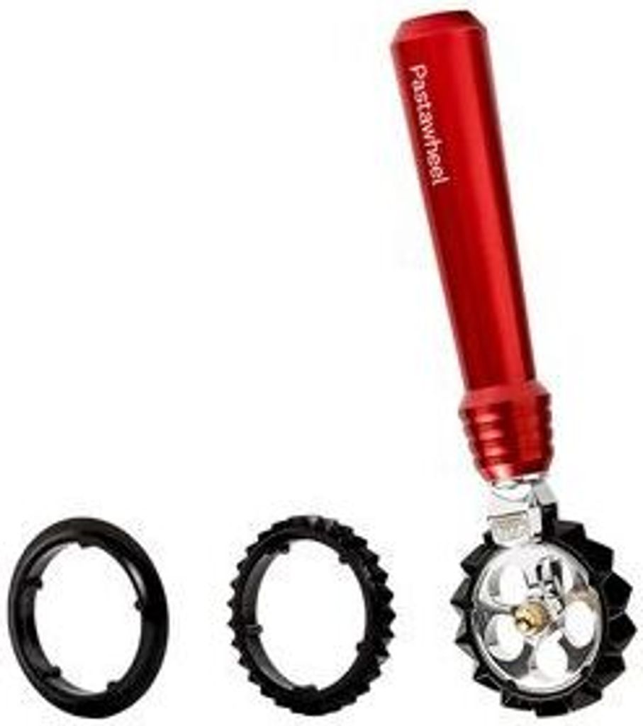 Marcato Teigrädchen Pastawheel rot