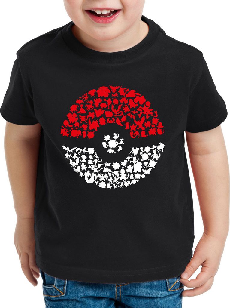 A.N.T. Fang sie alle Kinder T-Shirt poke ball monster spiel online