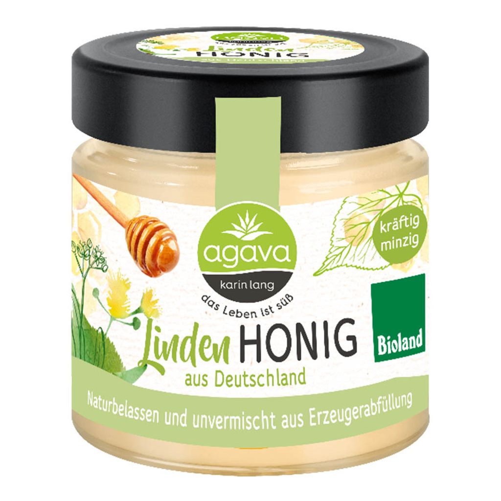 Open Food Linden Honig - Agava - 250g, B, 250 g