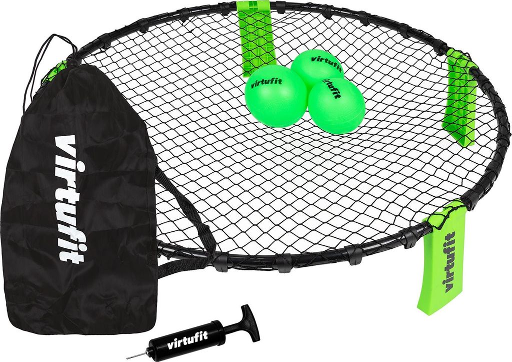 VirtuFit Roundnet RN90 Pro zestaw do Roundnet z 3 piłkami i Zdjęcie produktu 