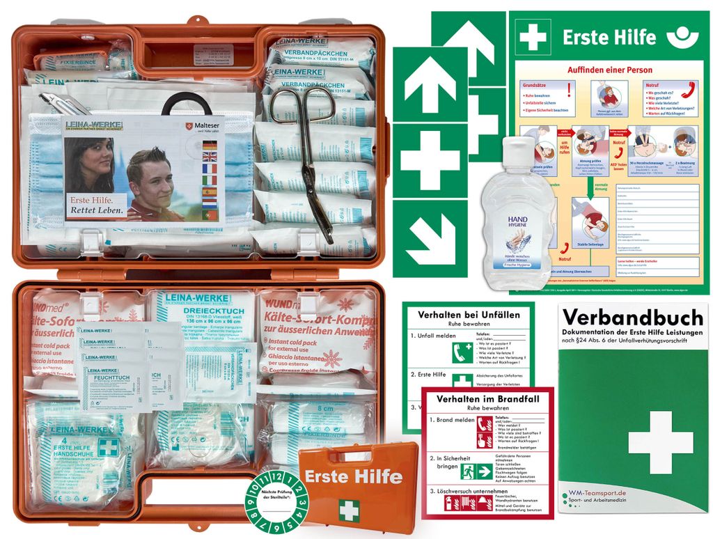 Verbandskasten (G) Typ C -Komplettpaket- Erste Hilfe Produktbild 