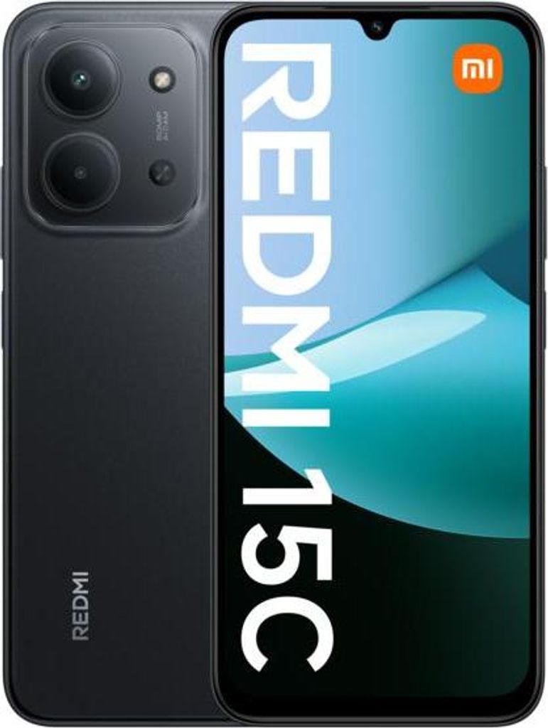 Xiaomi Redmi 15C 128GB DS Black 6,9" EU (4GB) Android Produktbild 