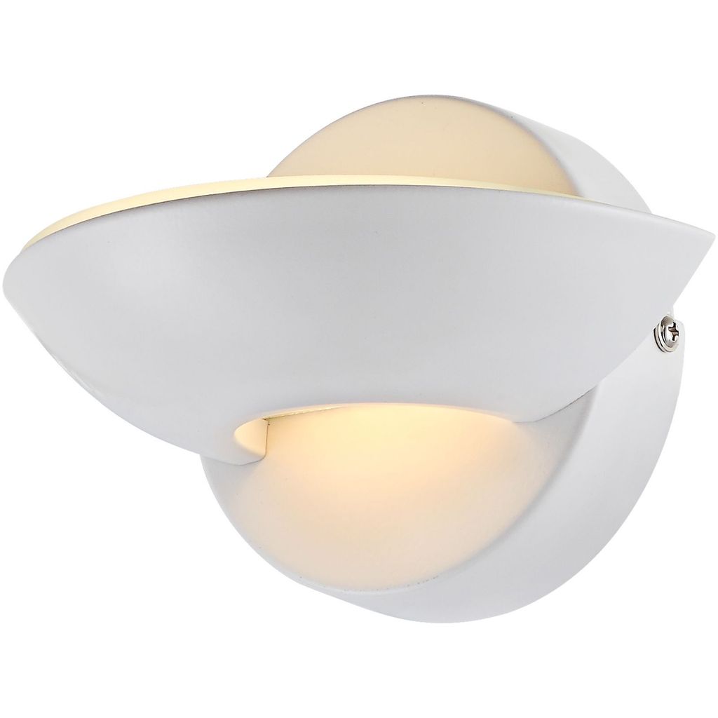 Globo Lighting Wandleuchte Metall weiß, LED Produktbild 