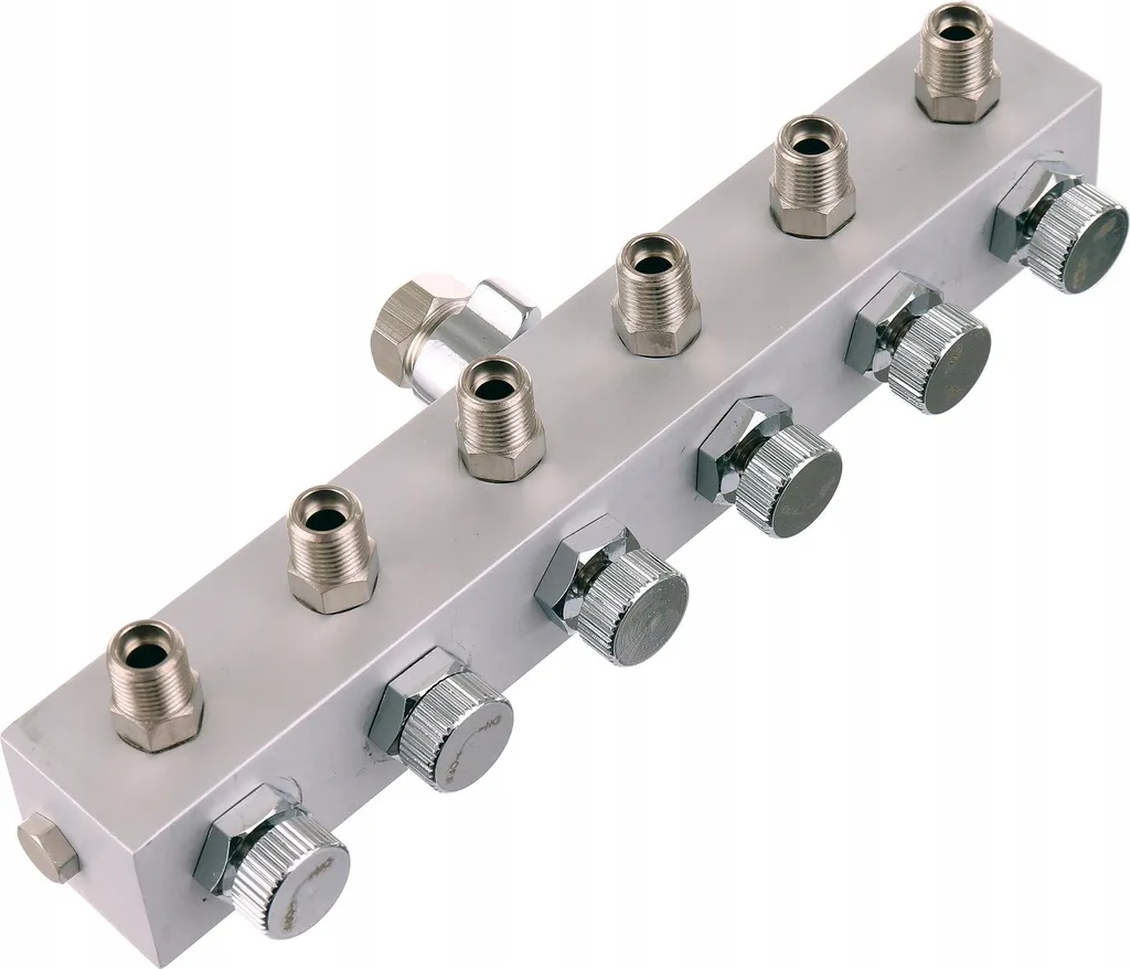 Distributore Aria Aerografo 6 Vie Technic BD13-6 | 1/8" e 1/4" Shop