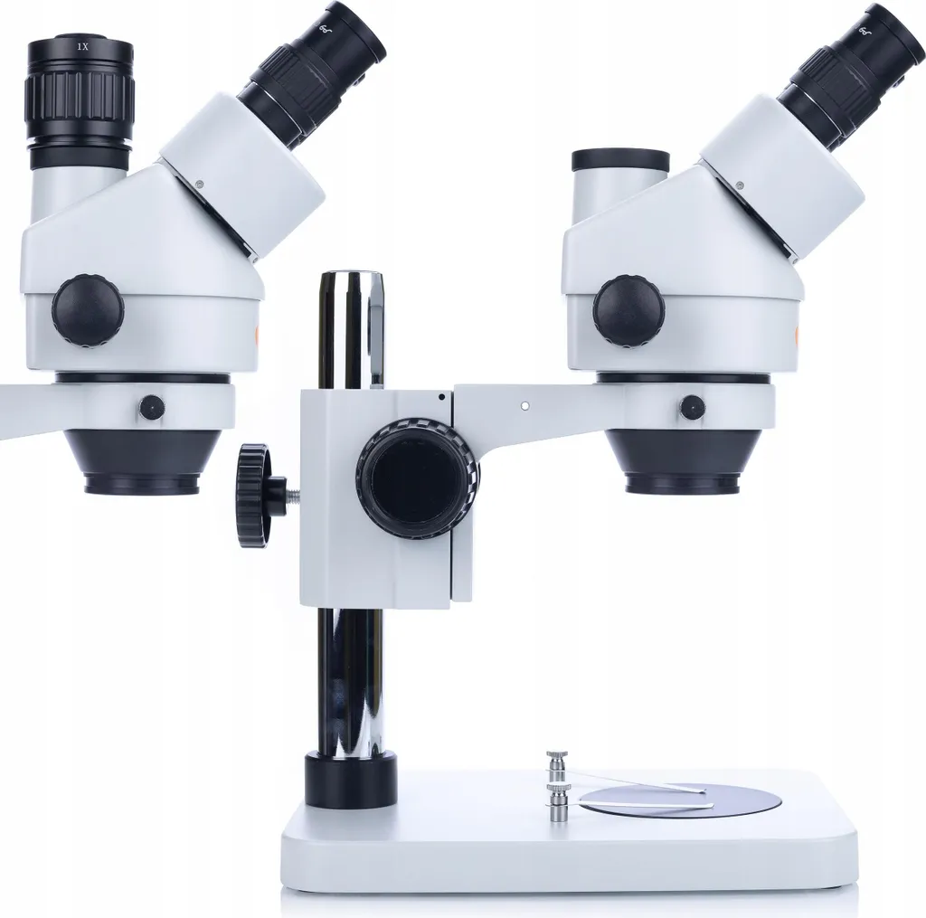 Microscope Trinoculaire Stéréoscopique Rosfix pour Électronique et Labo 7-45x - 15