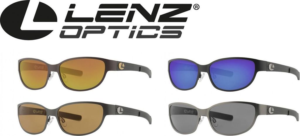 Lenz Optics Cascapedia Titan / Carbon Sunglass - Polbrille, Farbe (Rahmen/Gläser):Rahmen brown / Gläser Copper Mirror