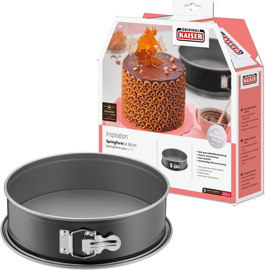 KAISER Inspiration Springform mit Flachboden 26 cm Produktbild 