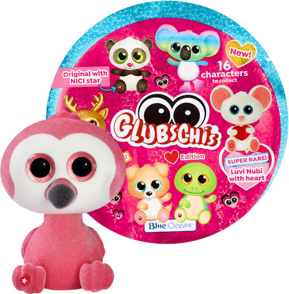 Blue Ocean Glubschis Sammelfiguren Herz Serie 2 - Glubschi Glitzer - Figur Fairy-Fay