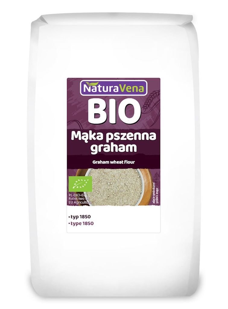 MĄKA PSZENNA GRAHAM TYP 18501 kg - NATURAVENA Zdjęcie produktu 