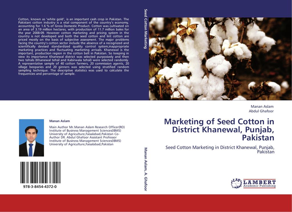 Marketing of Seed Baumwolle in District Khanewal, Punjab, Pakistan