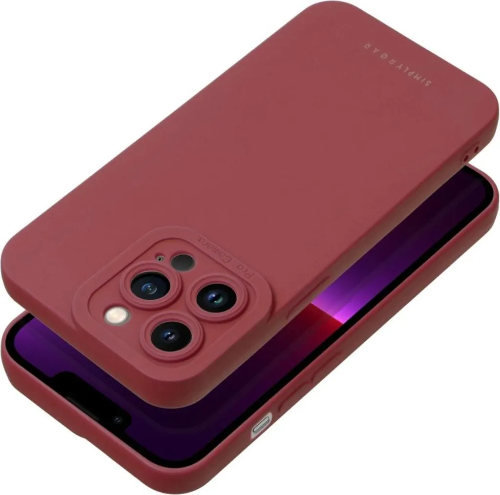 Custodia iPhone 17 Pro Max Rossa | Cover Sottile TPU Flessibile Antiurto