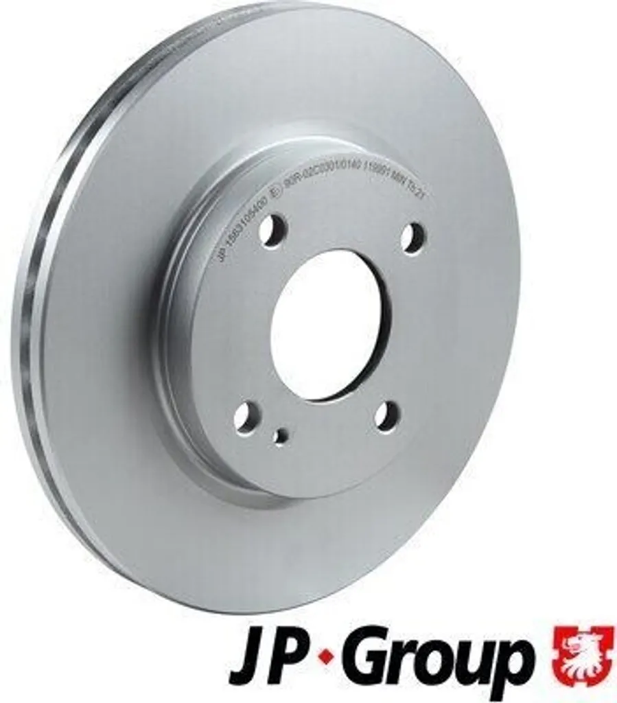 Kit Freinage Avant FORD Fiesta Mk6 Fourgon - Disques JP GROUP 258mm