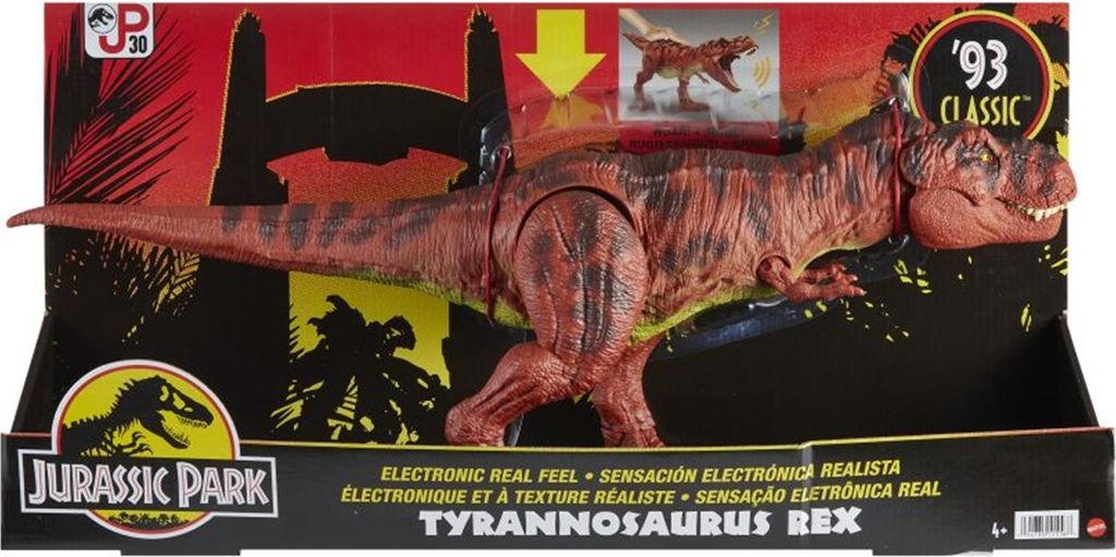 Mattel Jurassic World Žravý T-Rex so zvukmi Obrázok produktu 