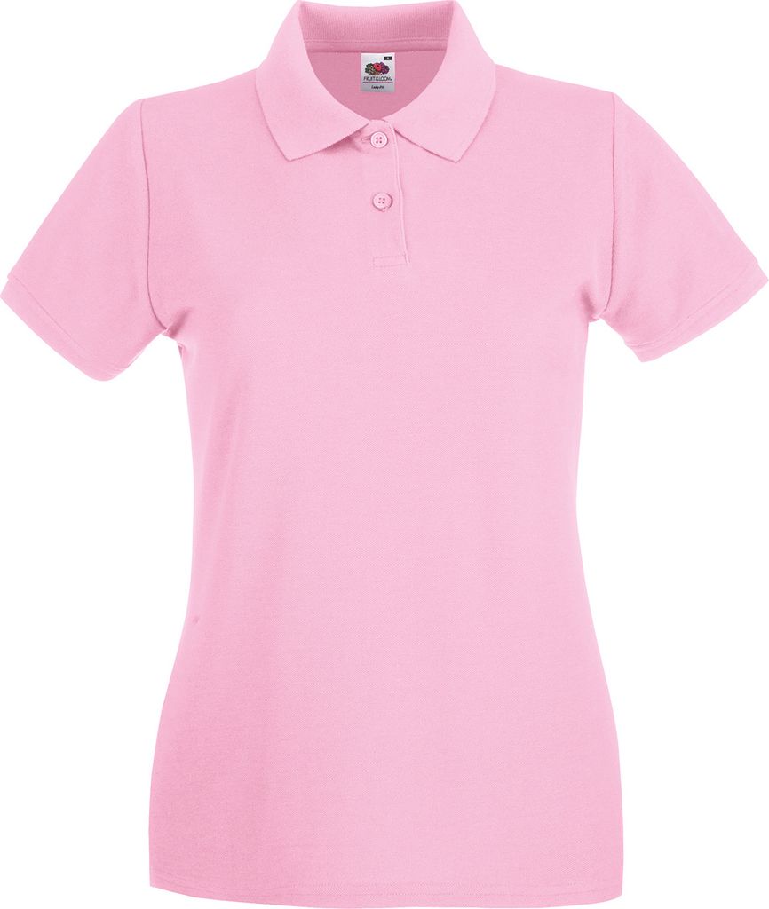 Fruit of the Loom - "Premium" Poloshirt für Damen PC5713 (38 DE) (Hellrosa)