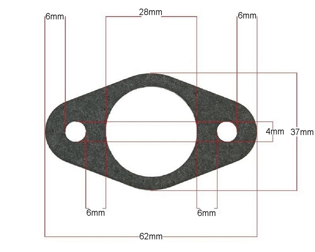 5x Auspuffdichtung Auspuff Krümmer Dichtung Aprilia Yamaha MBK