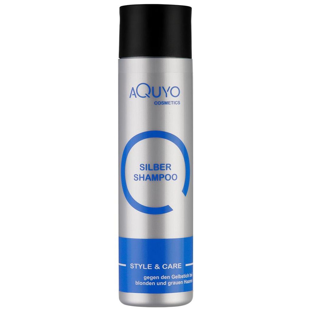 Style & Care Silber Shampoo, Anti Gelbstich Shampoo für graues, hell gefärbtes oder blondes Haar (250ml) | Silbershampoo spendet Feuchtigkeit und...