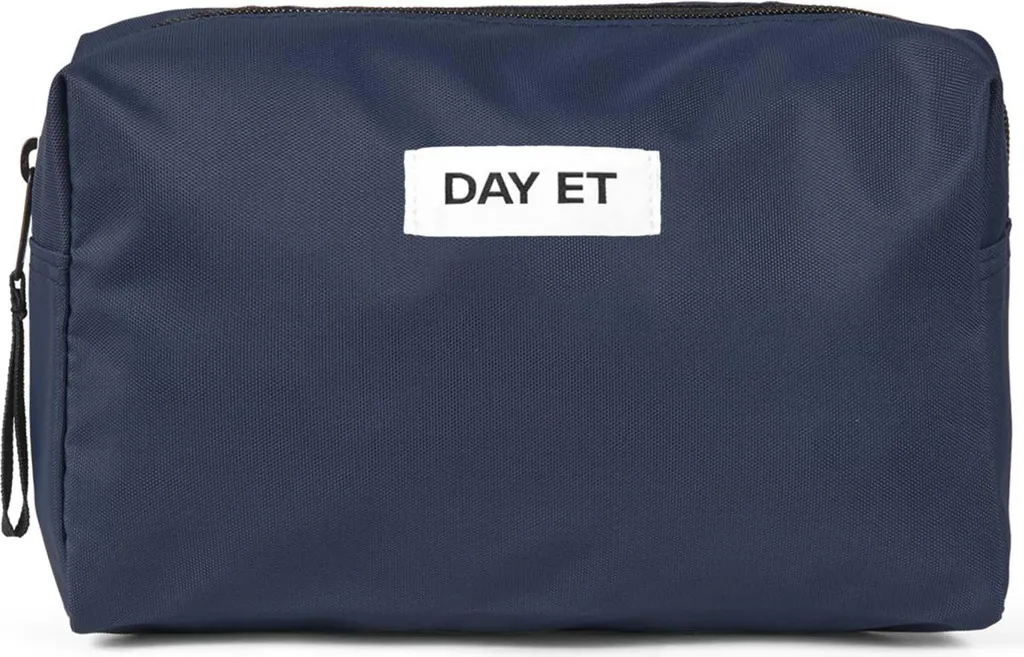 Trousse de toilette durable DAY ET RE-S Washbag en textile recyclé bleu
