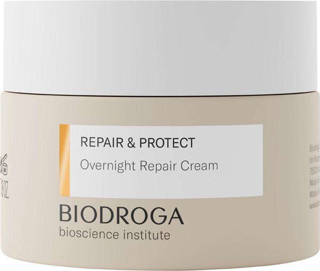 Biodroga Bioscience Institute Repair & Protect Overnight Repair Cream Night Cream 50ml - Anti-Age Moisturizer for Firm Skin, Line Reduction & Energ...