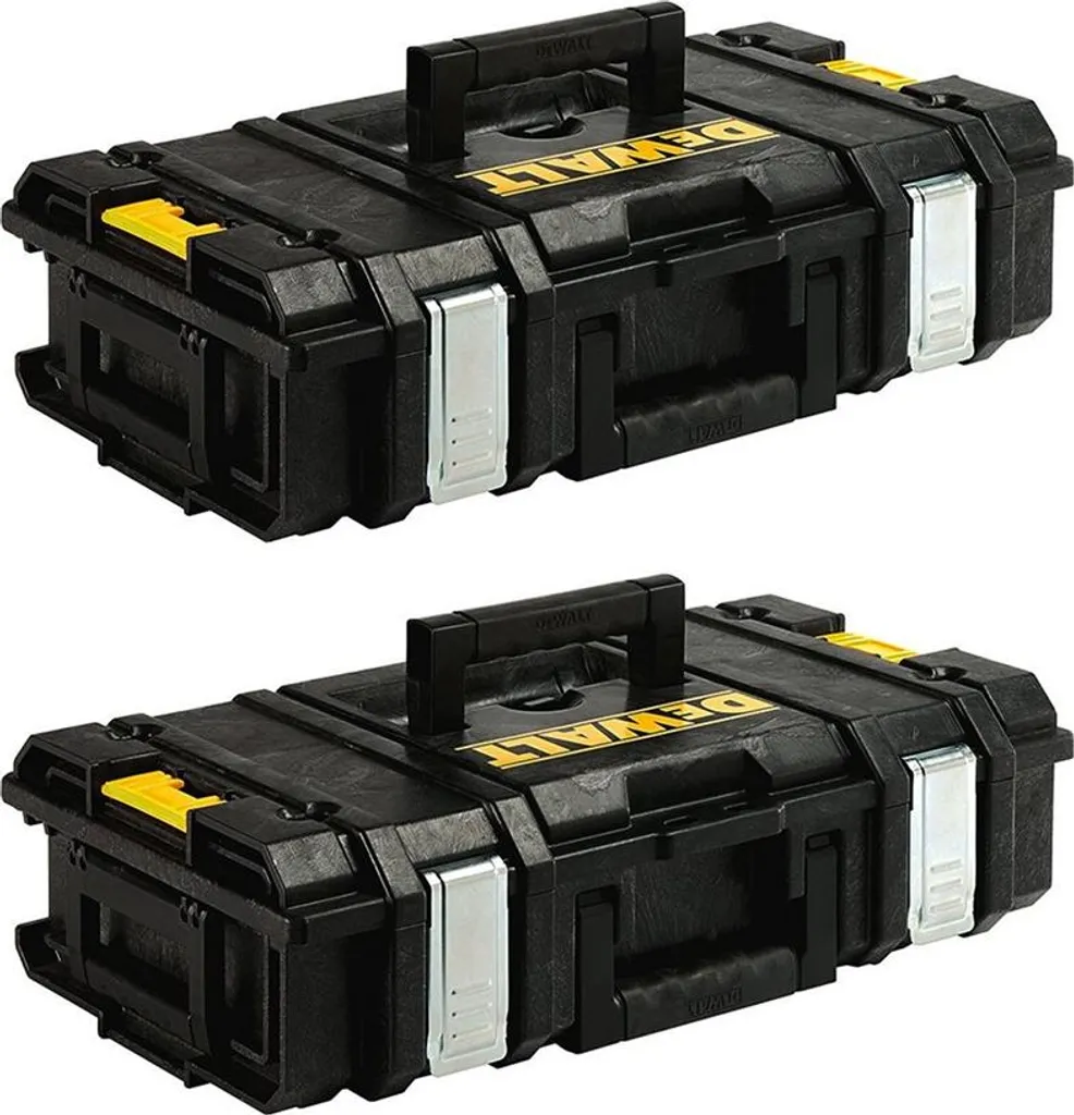 Kit 2 Pezzi DeWALT DS150 1-70-321 ToughSystem - Stoccaggio IP65