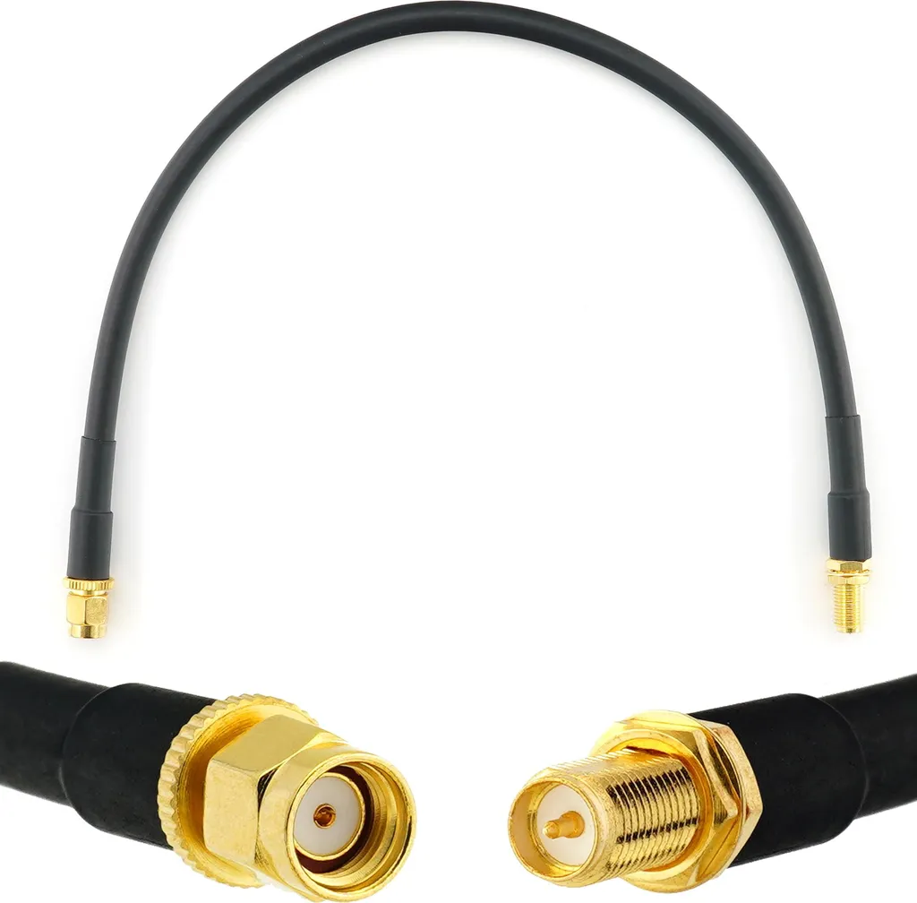 Prolunga RP-SMA Maschio-Femmina 30cm HF-240 | Il Killer dei Segnali Deboli