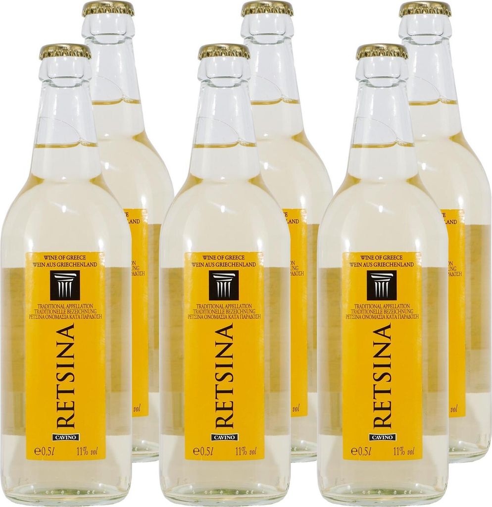 Cavino Retsina -trocken- (12 x 0,5L)
