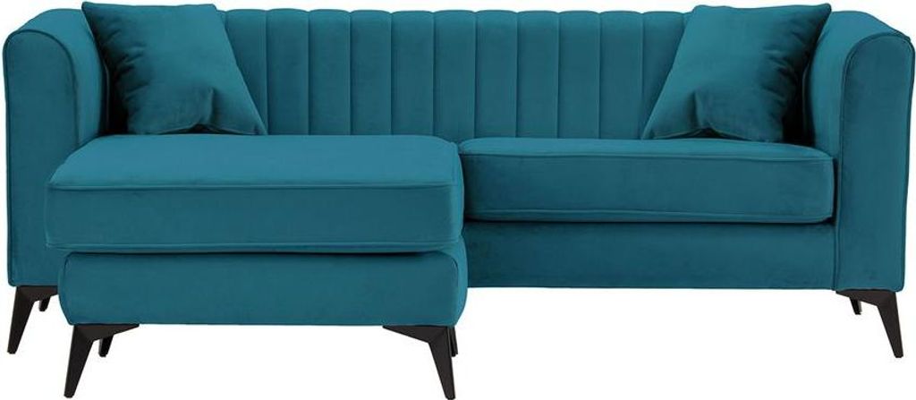 Universelle Ecksofa Mary-Velluto 36-matte black