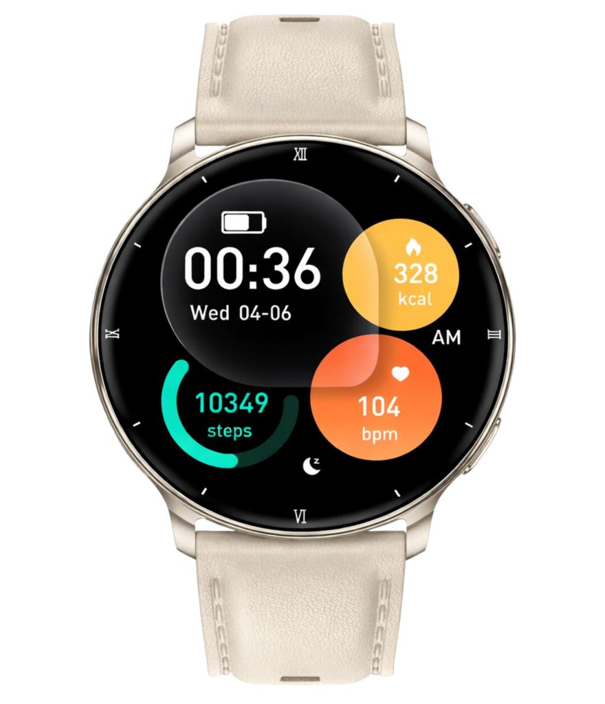 Smartwatch Uhr für Damen Fitness Tracker mit Telefonfunktion Klein Smartwatch