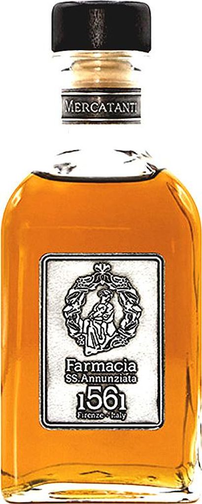 Farmacia SS Annunziata 1561 - Raumduft Diffusor Mercatanti 250 ml mit Stäbchen - Oud und Rose