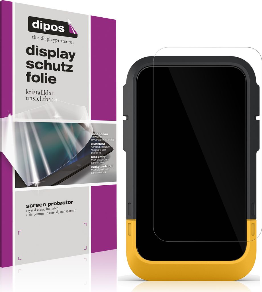 4x Schutzfolie für Garmin Etrex SE klar Displayschutzfolie Folie Display Schutz dipos