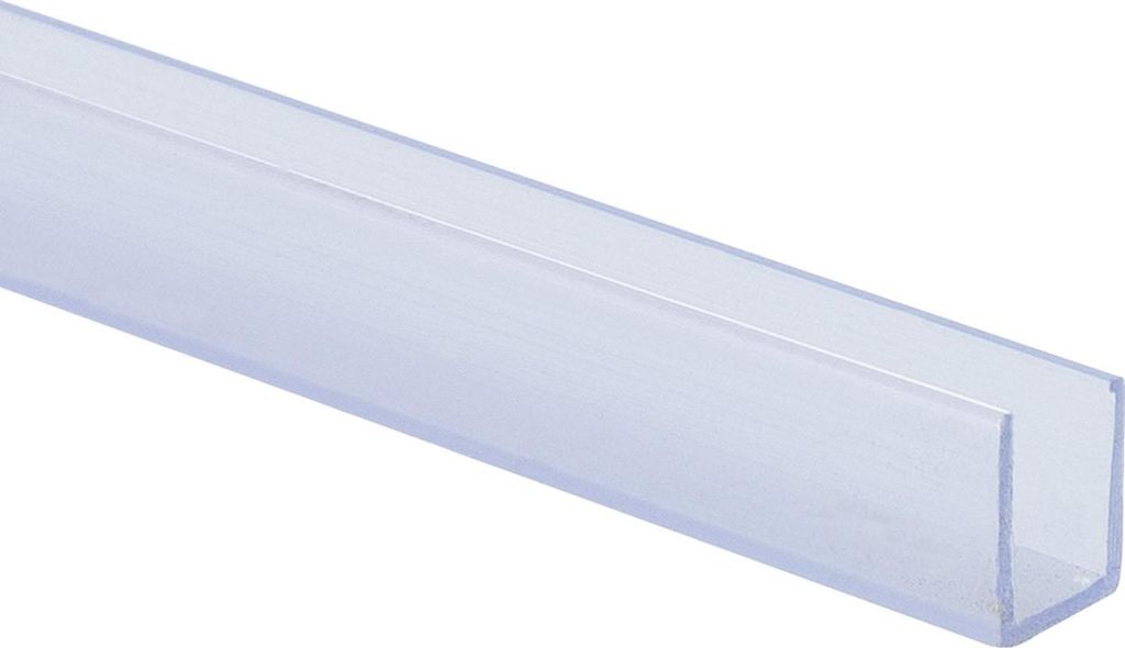 Profil PC 1m für LED Neon Streifen 24/48V DC 6x12 mm NFLEX7 Transparent