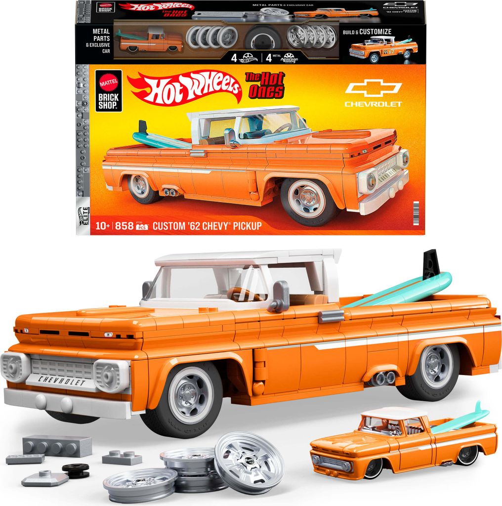 Maquette personnalisée Chevy '62, échelle 1:16, 854 pièces Image du produit 