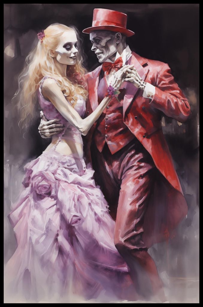 Plakat 53x81cm Ewiger Tanz am Ende