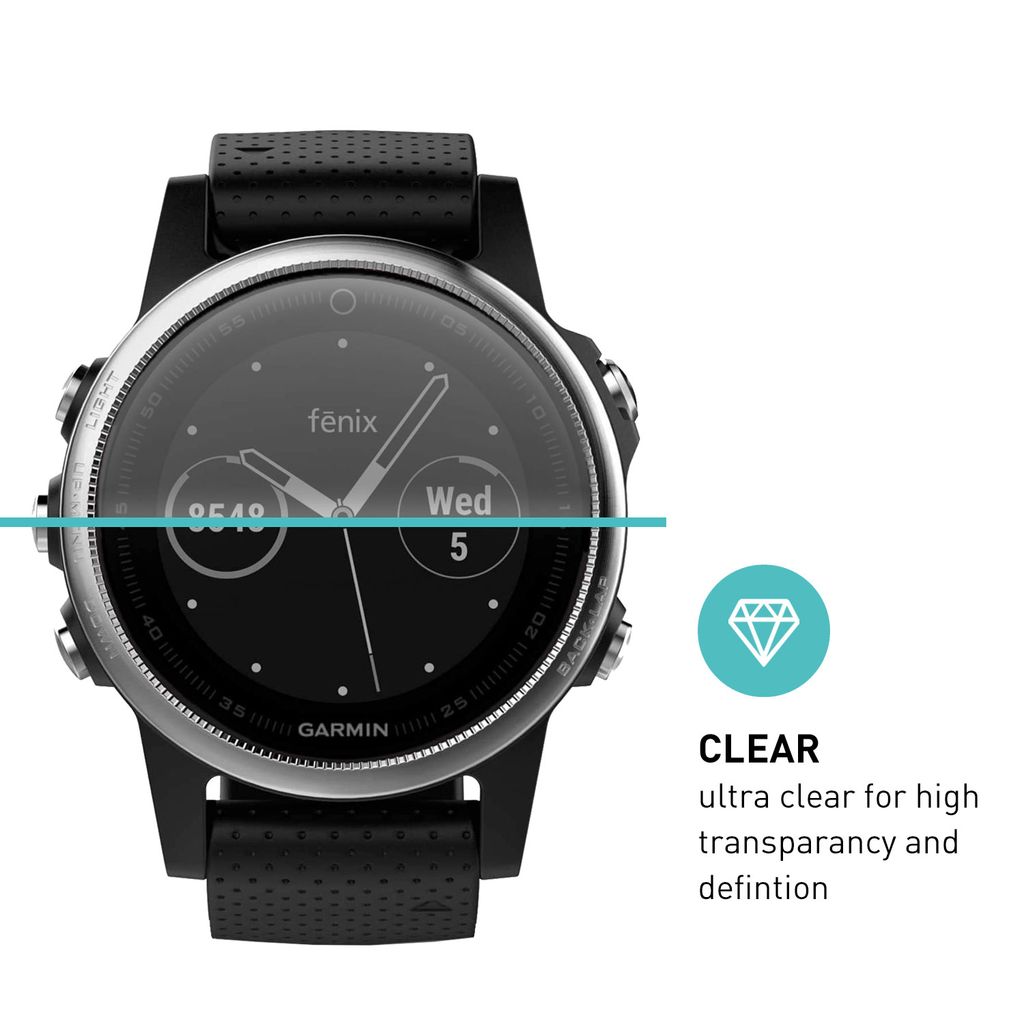 Smartect Schutzfolie 3er Pack Für Garmin Forerunner 245 - 9H Härte