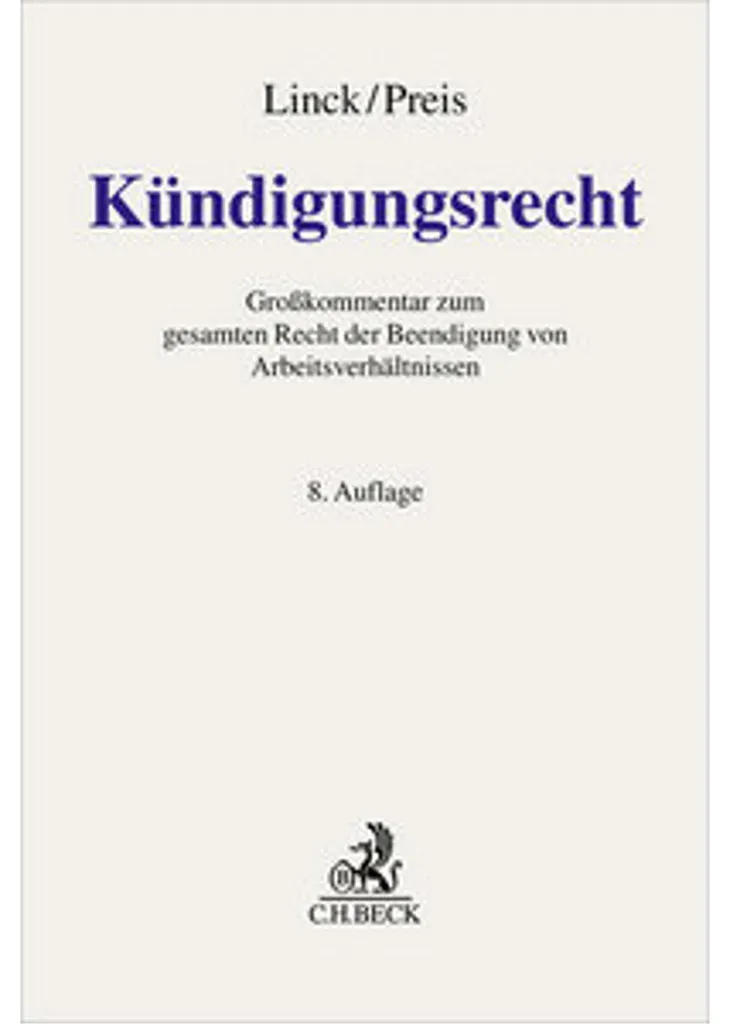 Guide Kündigungsrecht Droit de Résiliation Allemand - Format PDF A4