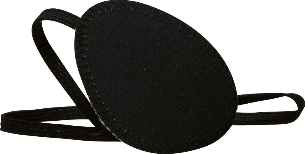 Augenklappe, oval mit Gummiband Produktbild 