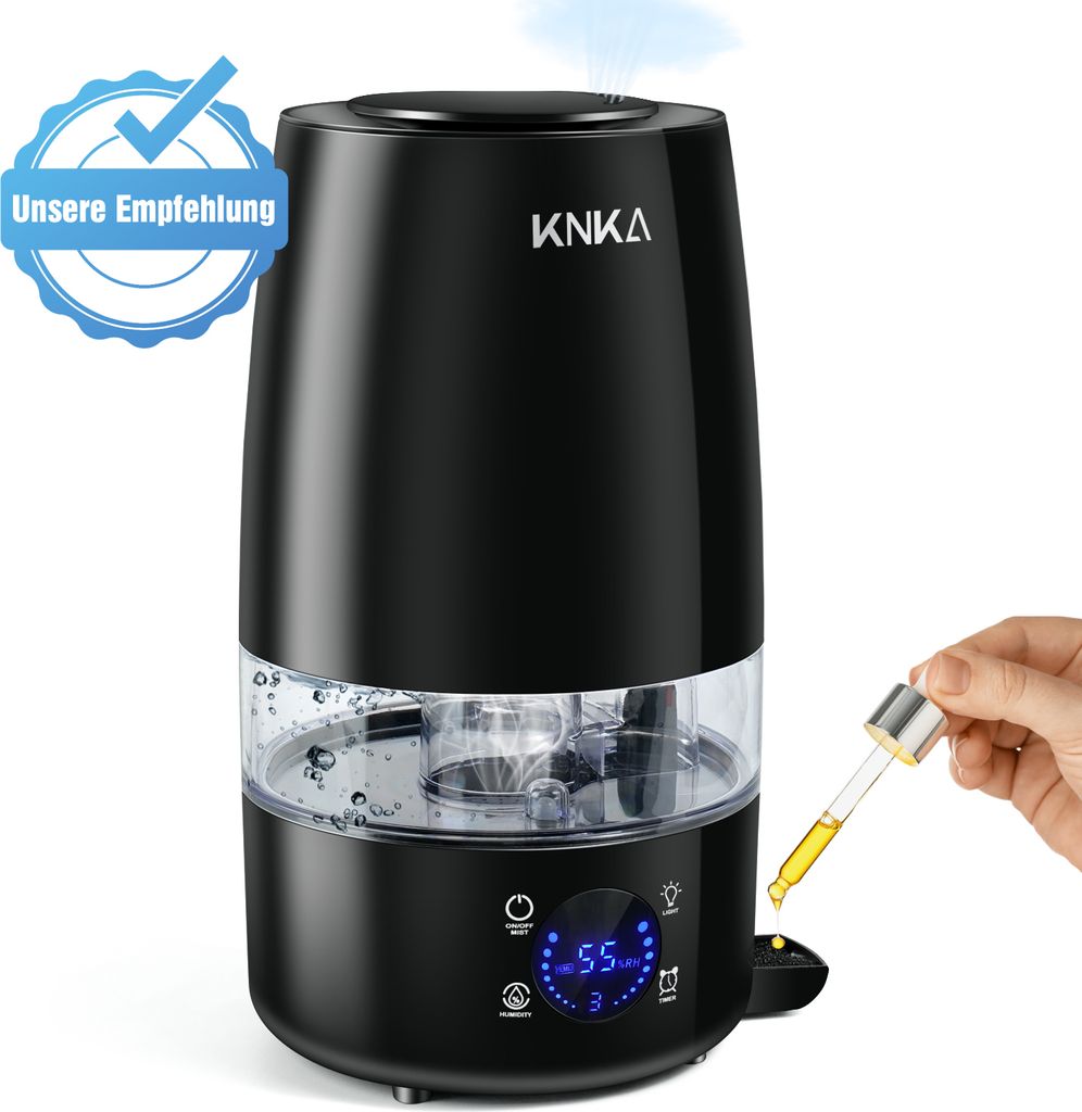7MAGIC Luftbefeuchter Schlafzimmer, 4,5L Diffuser Produktbild 1