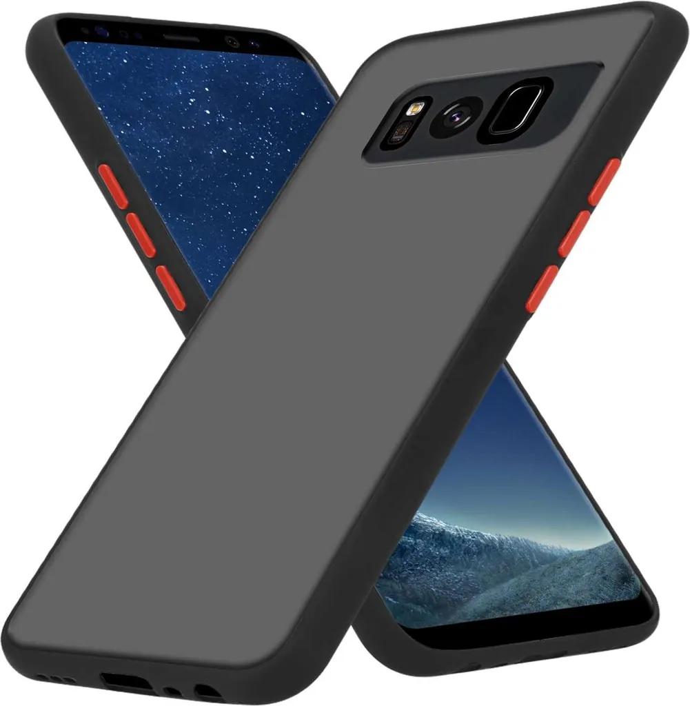 Custodia Samsung Galaxy S8 Cadorabo Professional Nero Opaco