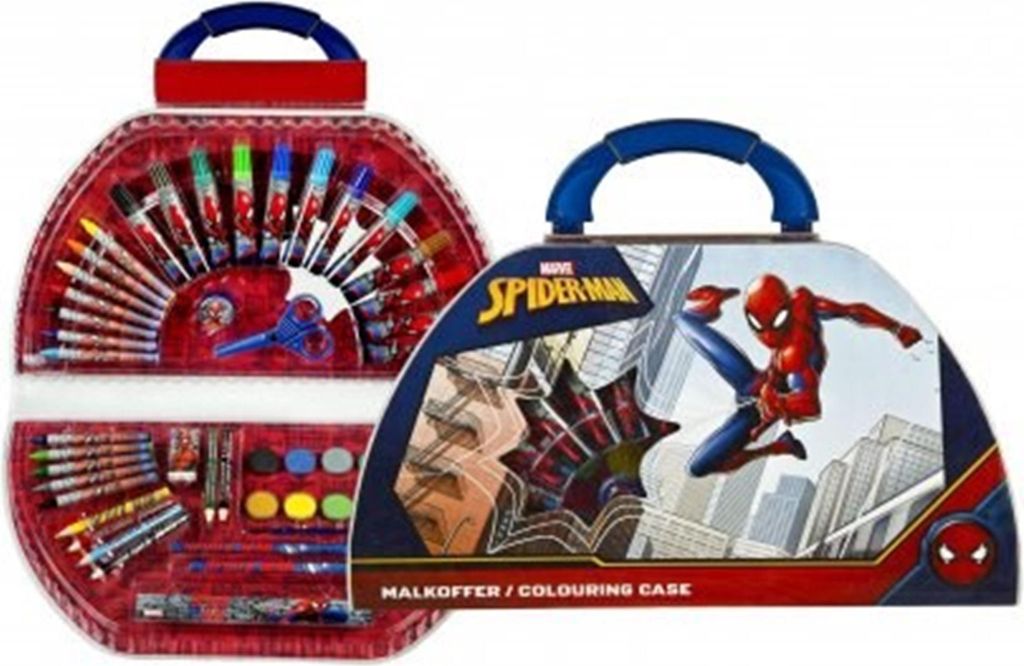 Kunstkoffer Spiderman 51- teilig Produktbild 