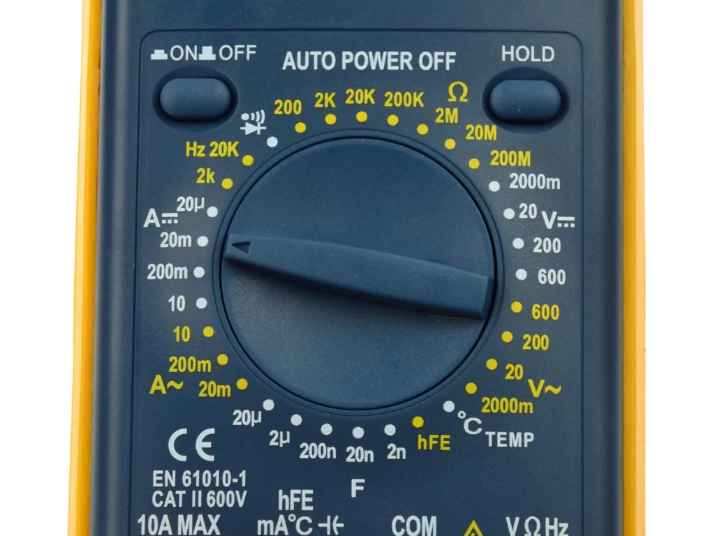 Multimètre numérique 5808 Premium - Voltmètre et Ampèremètre Complet - 2